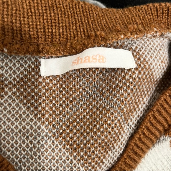 Brown argyle sweater vest - Picture 6 of 6